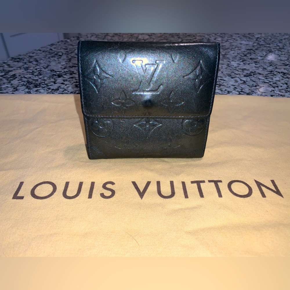 Louis Vuitton Vernis two snap wallet